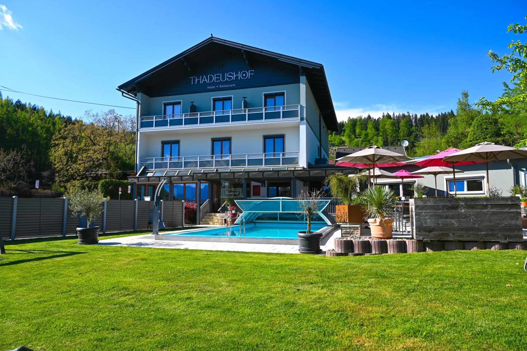 Hotel Restaurant Thadeushof Techelsberg Esterno foto